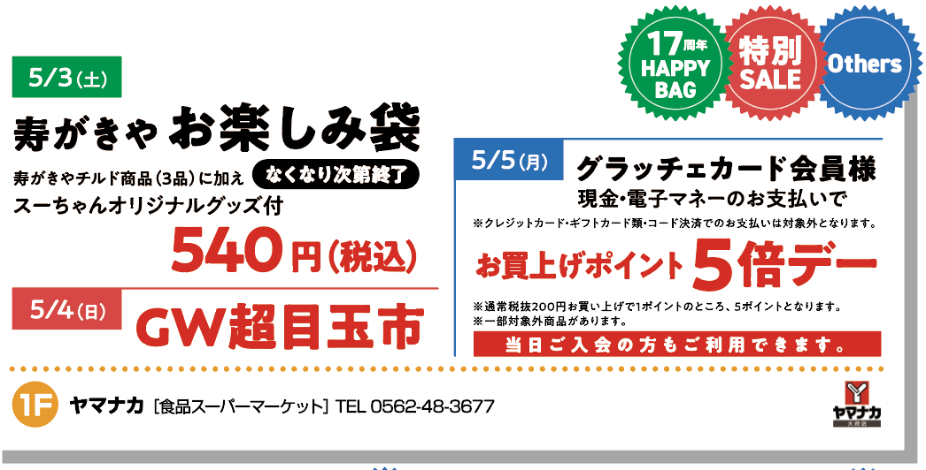 17th Anniversary GW